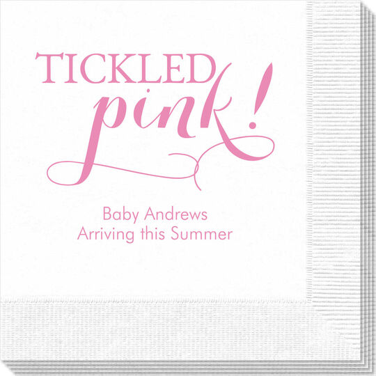 Tickled Pink Napkins